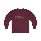 Adventure Long Sleeve Tee, Unisex Outdoors Shirt