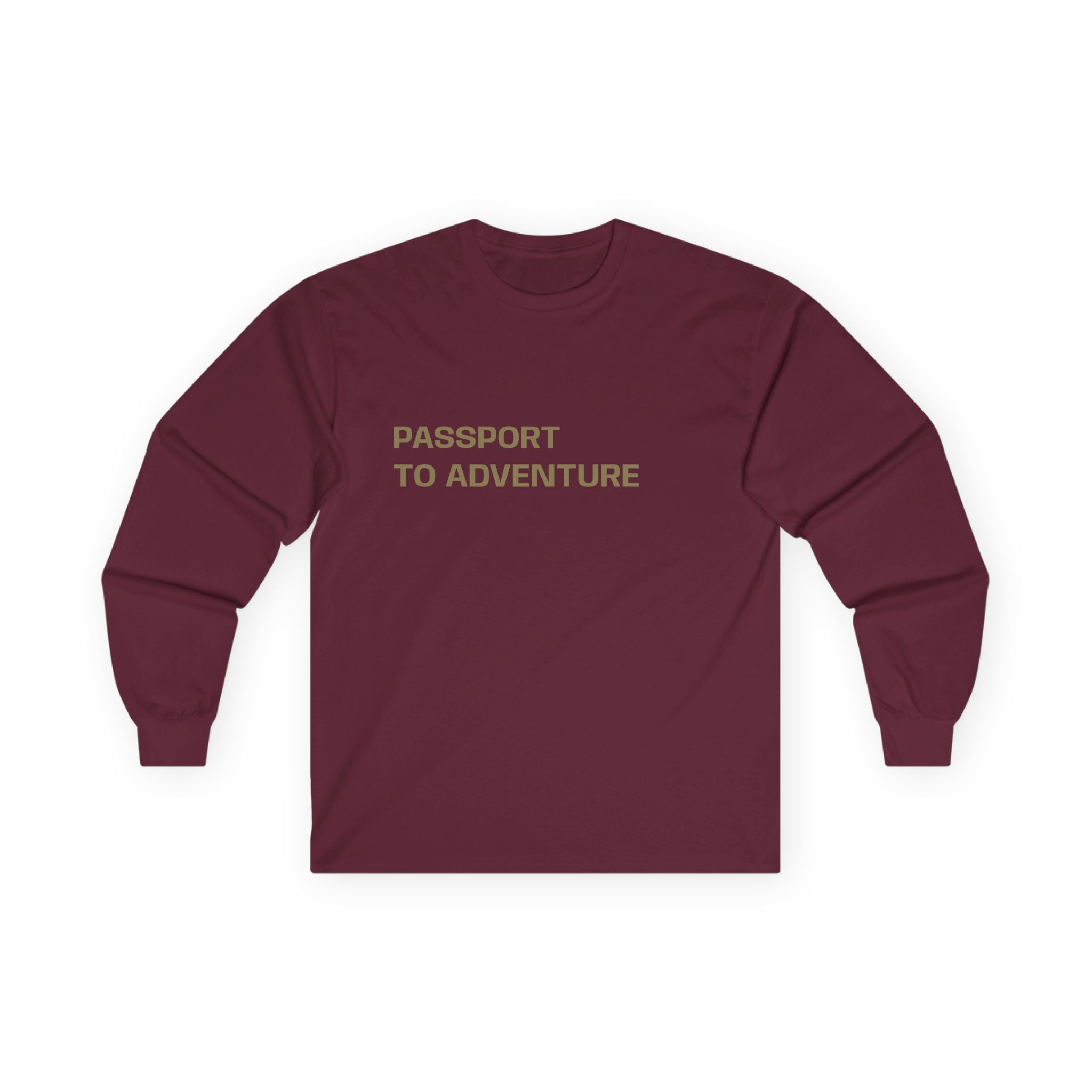 Adventure Long Sleeve Tee, Unisex Outdoors Shirt