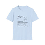 Rogue Class T-Shirt - Funny Dungeons & Dragons Tee