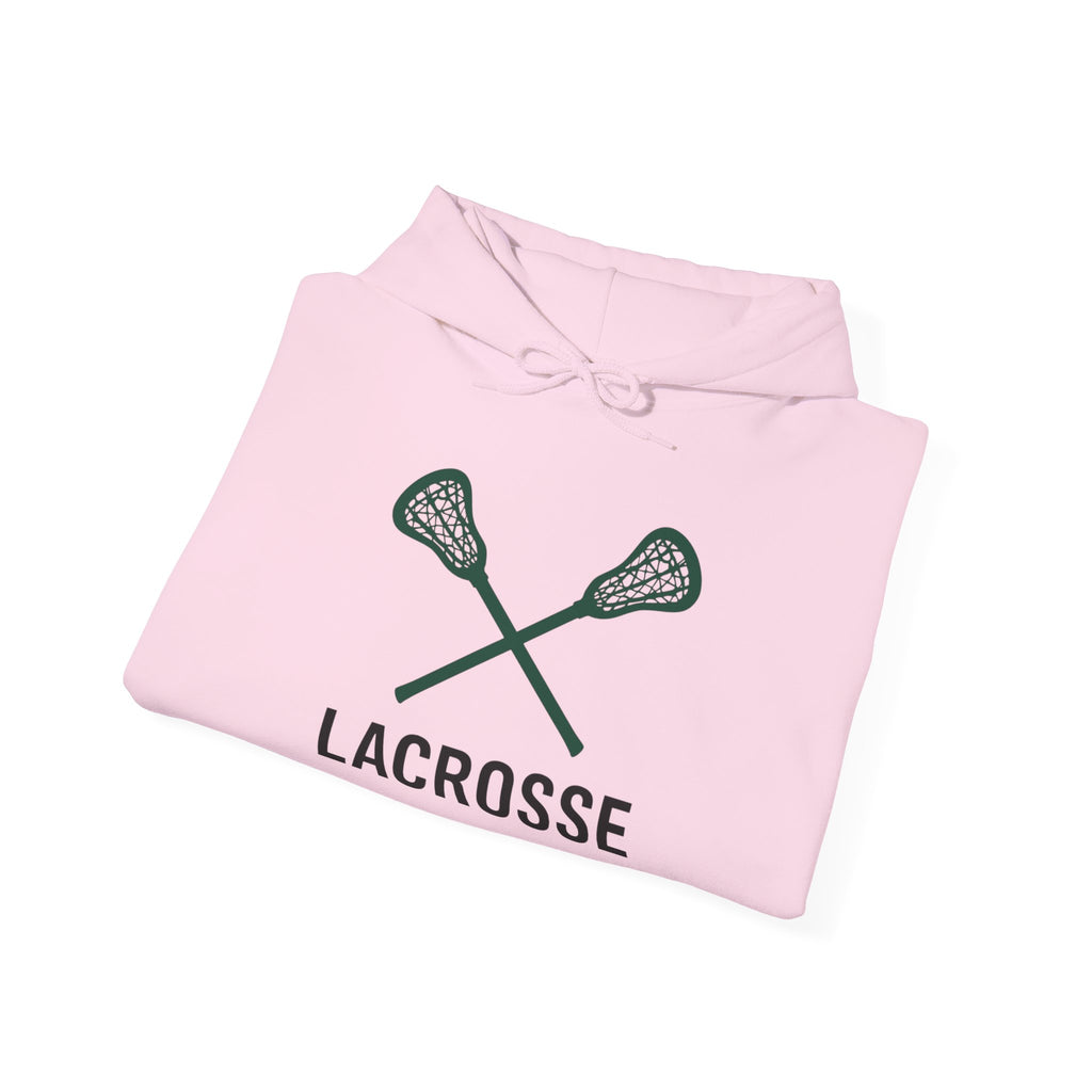 Lacrosse Player Personalized Hoodie - Custom Name & Number