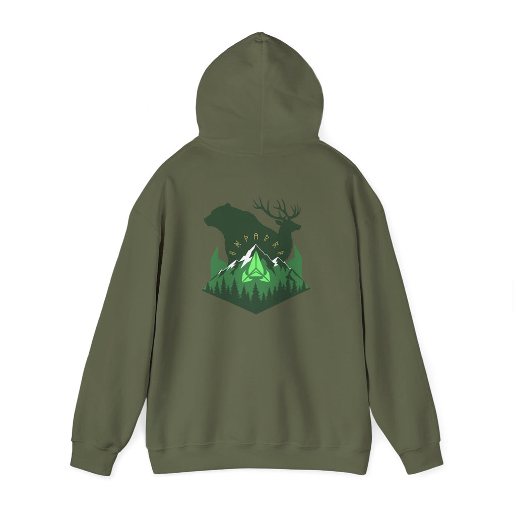 Magic: The Gathering 'Green Mana' Hoodie — MTG Forest Spell Pullover