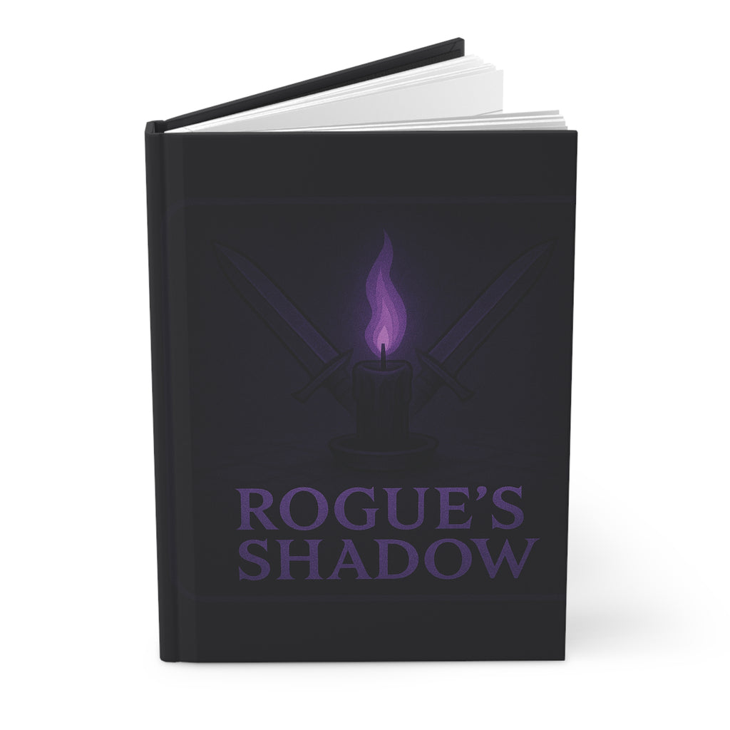 Rogues Shadow Hardcover Journal - - Tabletop RPG Diary, D&D Campaign Notebook, Battle Notebook, Game Master Journal, RPG Campaign Log