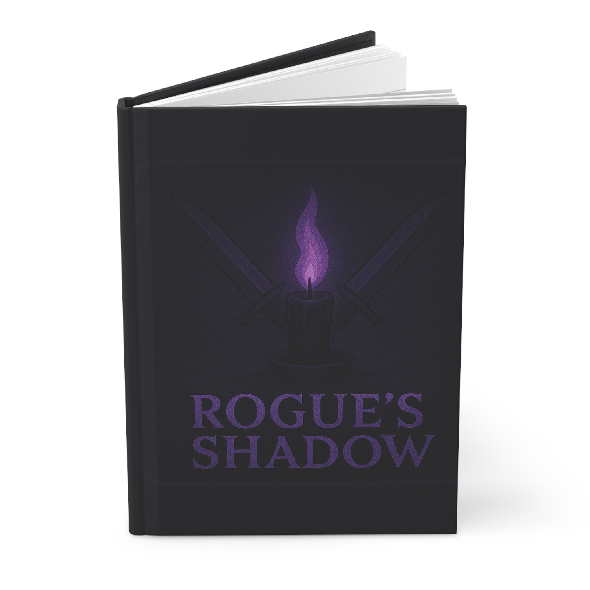 Rogues Shadow Hardcover Journal - - Tabletop RPG Diary, D&D Campaign Notebook, Battle Notebook, Game Master Journal, RPG Campaign Log