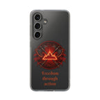 Red Mana Magic The Gathering Inspired Design - Impact-Resistant Phone Case