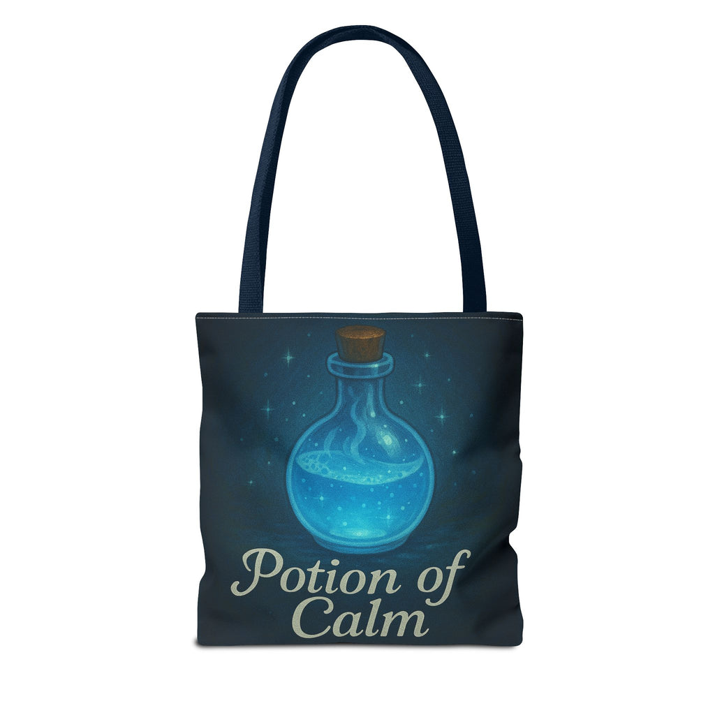 Potion of Calm Tote Bag | D&D Inspired Bag | Fantasy RPG Gift | Witchy Aesthetic Eco Bag, Magical Gift for Relaxation,  Witchy Aesthetic