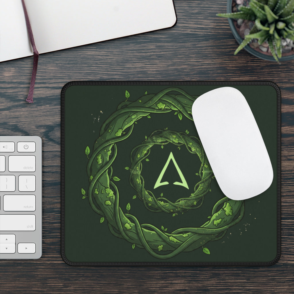 Green Mana Magic: Magic the Gathering Gaming Mouse Pad