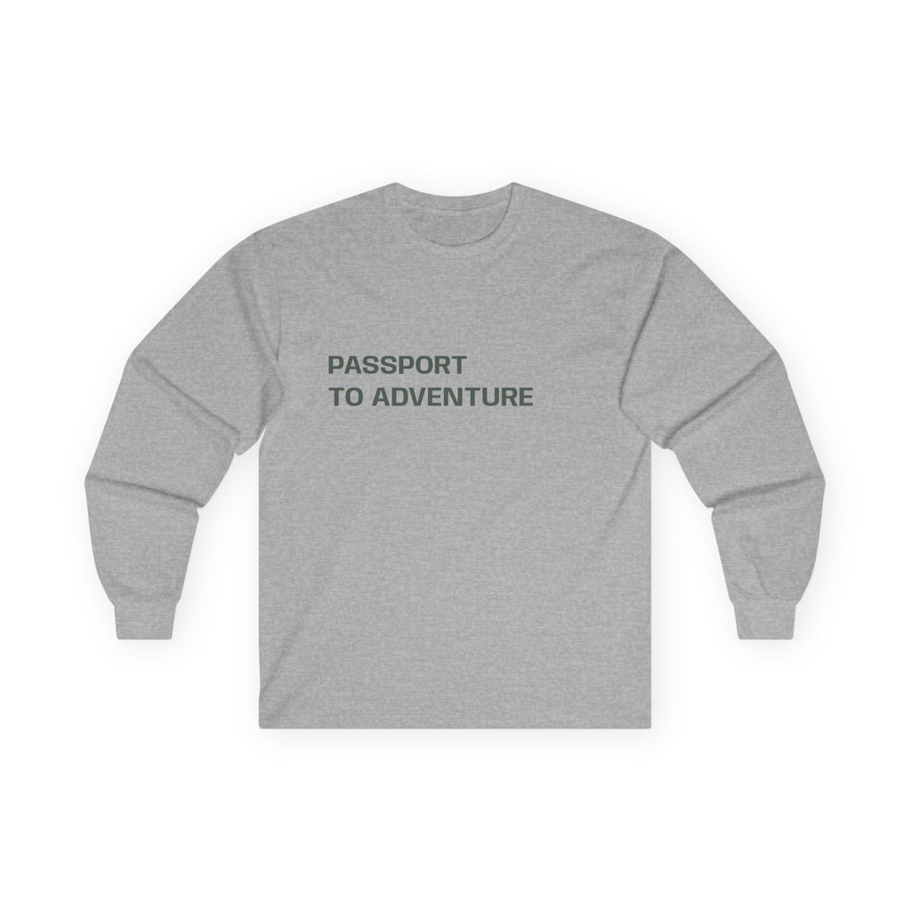 Adventure Long Sleeve Tee, Unisex Outdoors Shirt