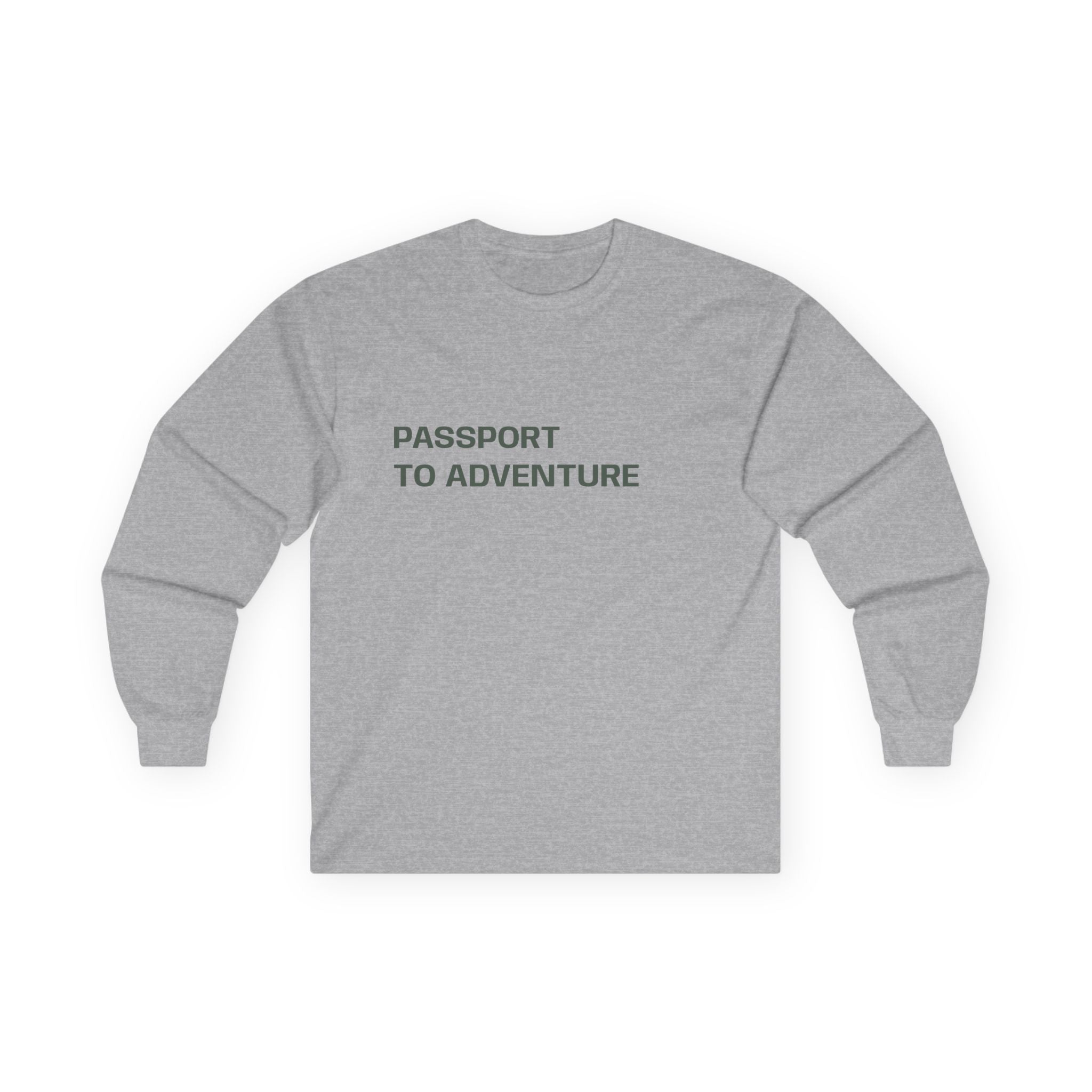 Adventure Long Sleeve Tee, Unisex Outdoors Shirt