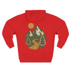Mountain and Pine Fleece Hoodie