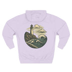 Adventure Seeker Three-Panel Fleece Hoodie, Outdoor Spirit Sweatshirt, Explore Beyond Limits Hoodie, Wild Hearts Fleece Jacket, Wanderlust