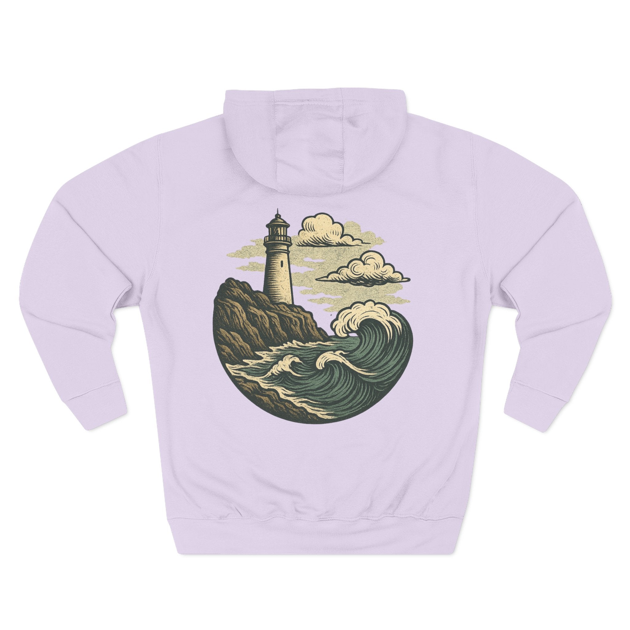 Adventure Seeker Three-Panel Fleece Hoodie, Outdoor Spirit Sweatshirt, Explore Beyond Limits Hoodie, Wild Hearts Fleece Jacket, Wanderlust