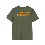 Cleveland -Dawg Pound Forever- Fan T-Shirt - Bulldog MascotCleveland Bulldog T-Shirt