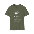 Cleric Class T-Shirt - Funny Dungeons & Dragons Tee