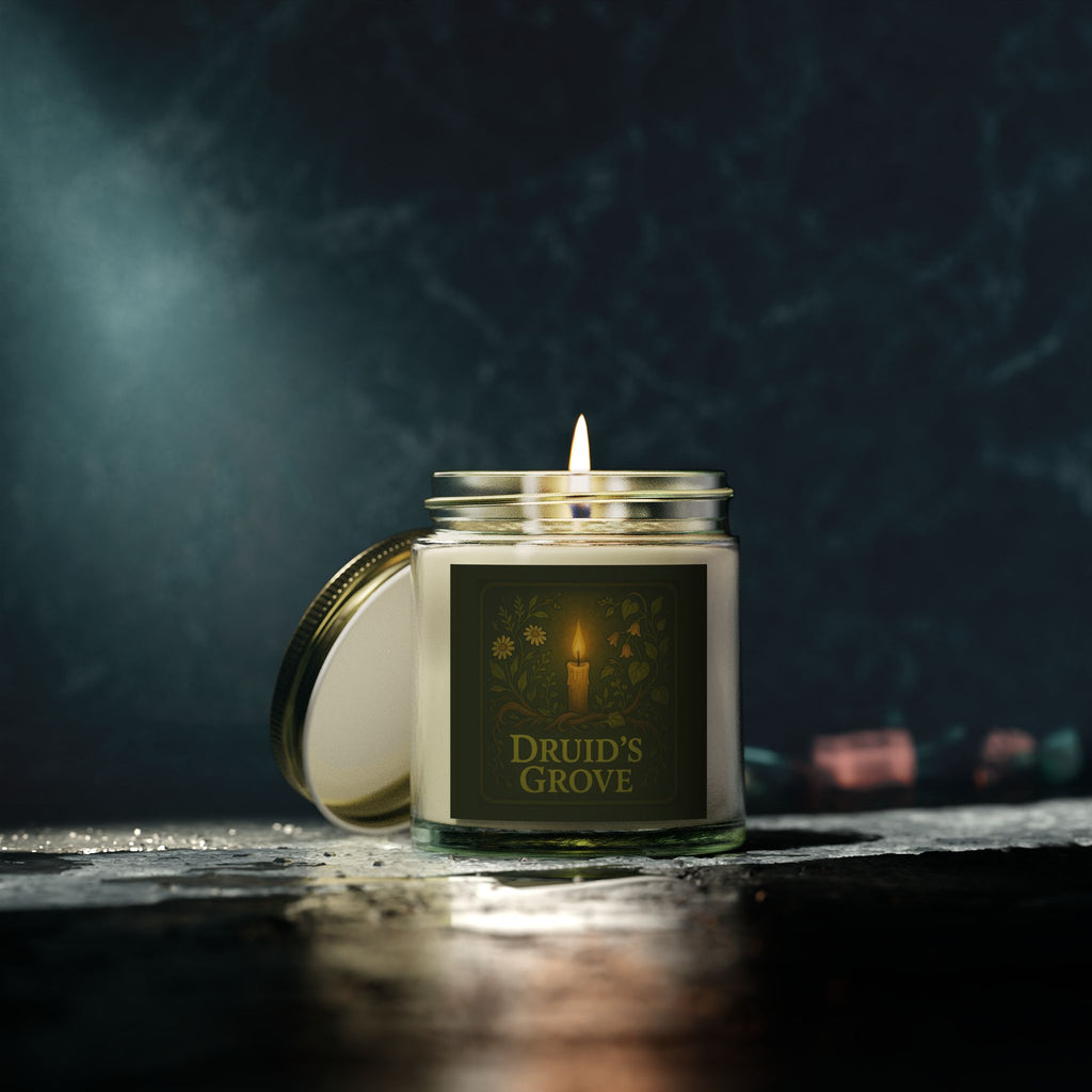 Druid's Grove - Dungeons and Dragons Inspired Candle