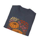 Fall Garden Pumpkin Floral Shirt