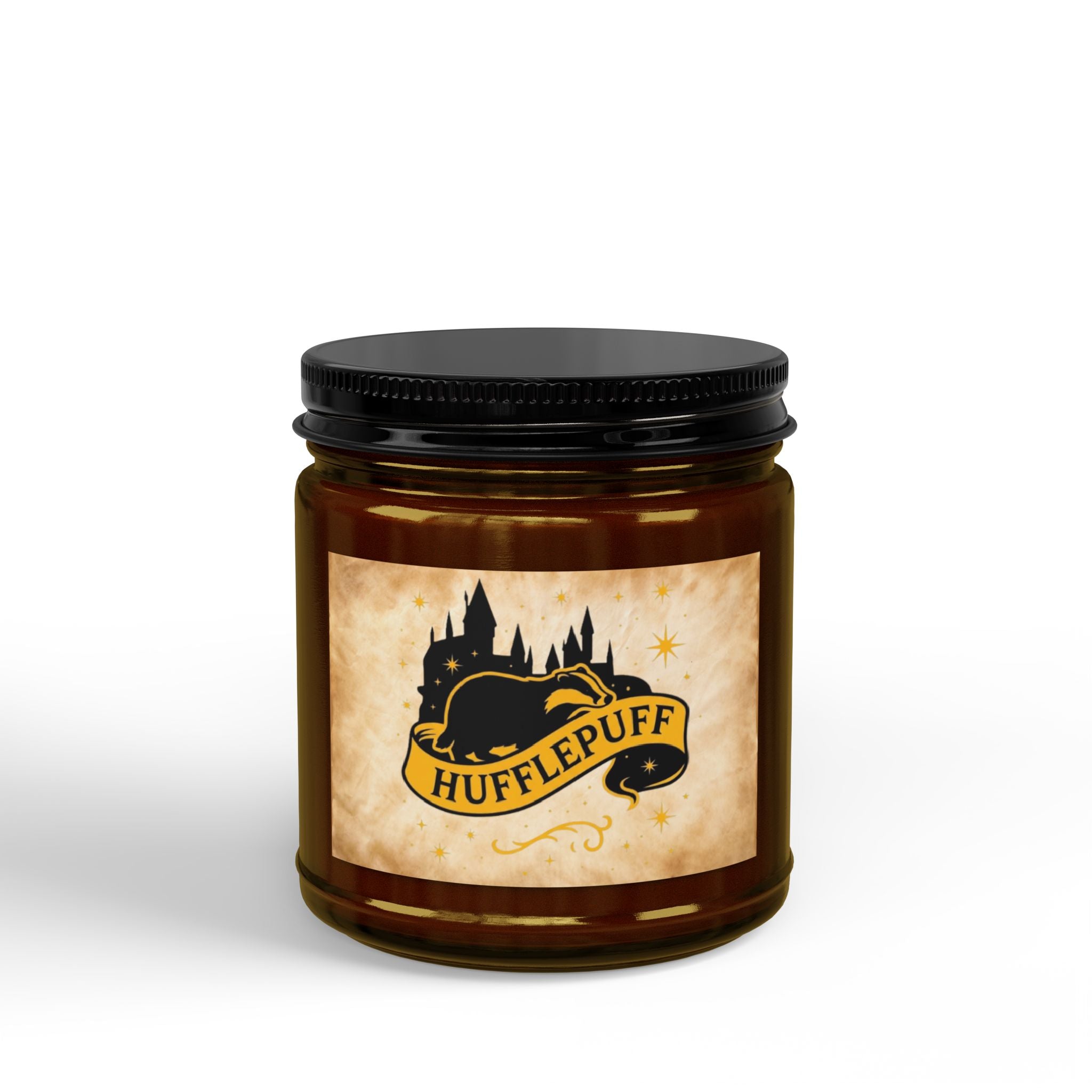 Hufflepuff House Inspired Scented Candle