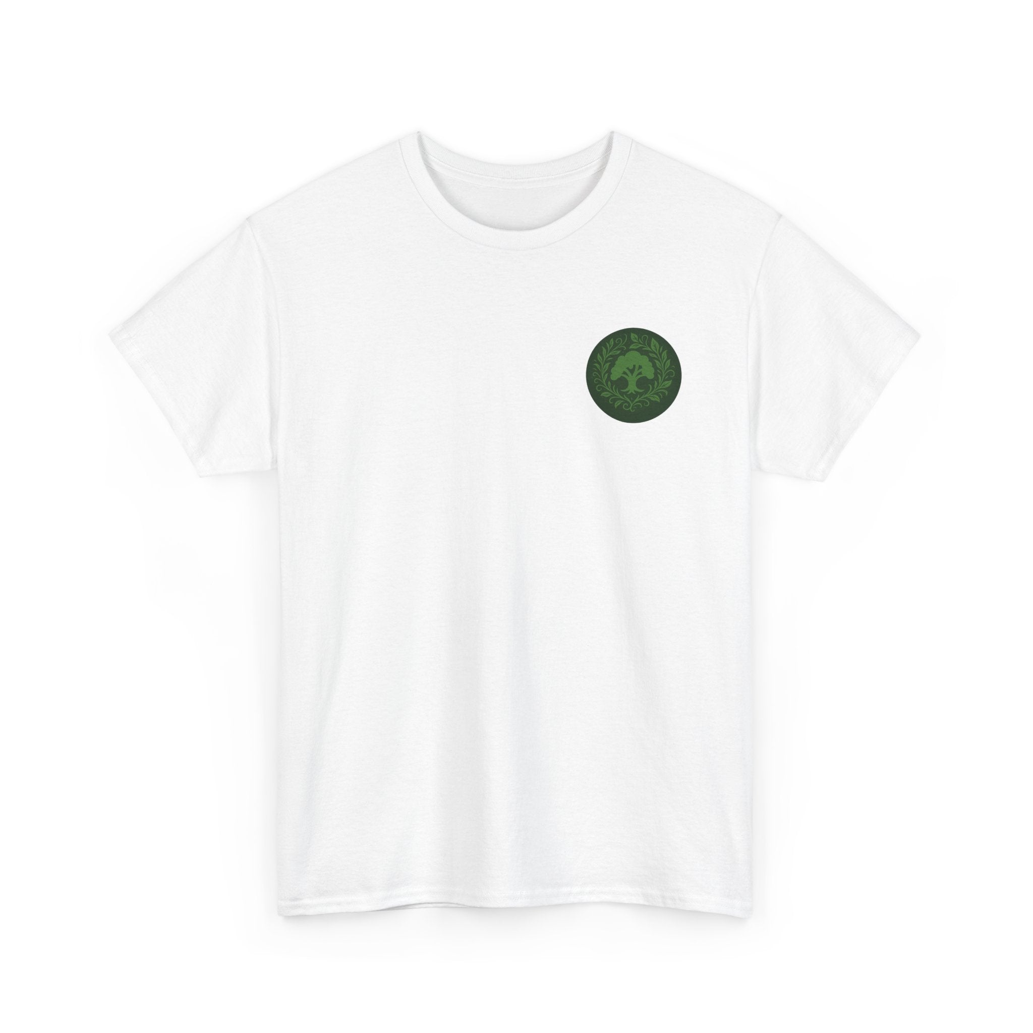 Green Mana Emblem T-Shirt — Instinct • Growth • Strength