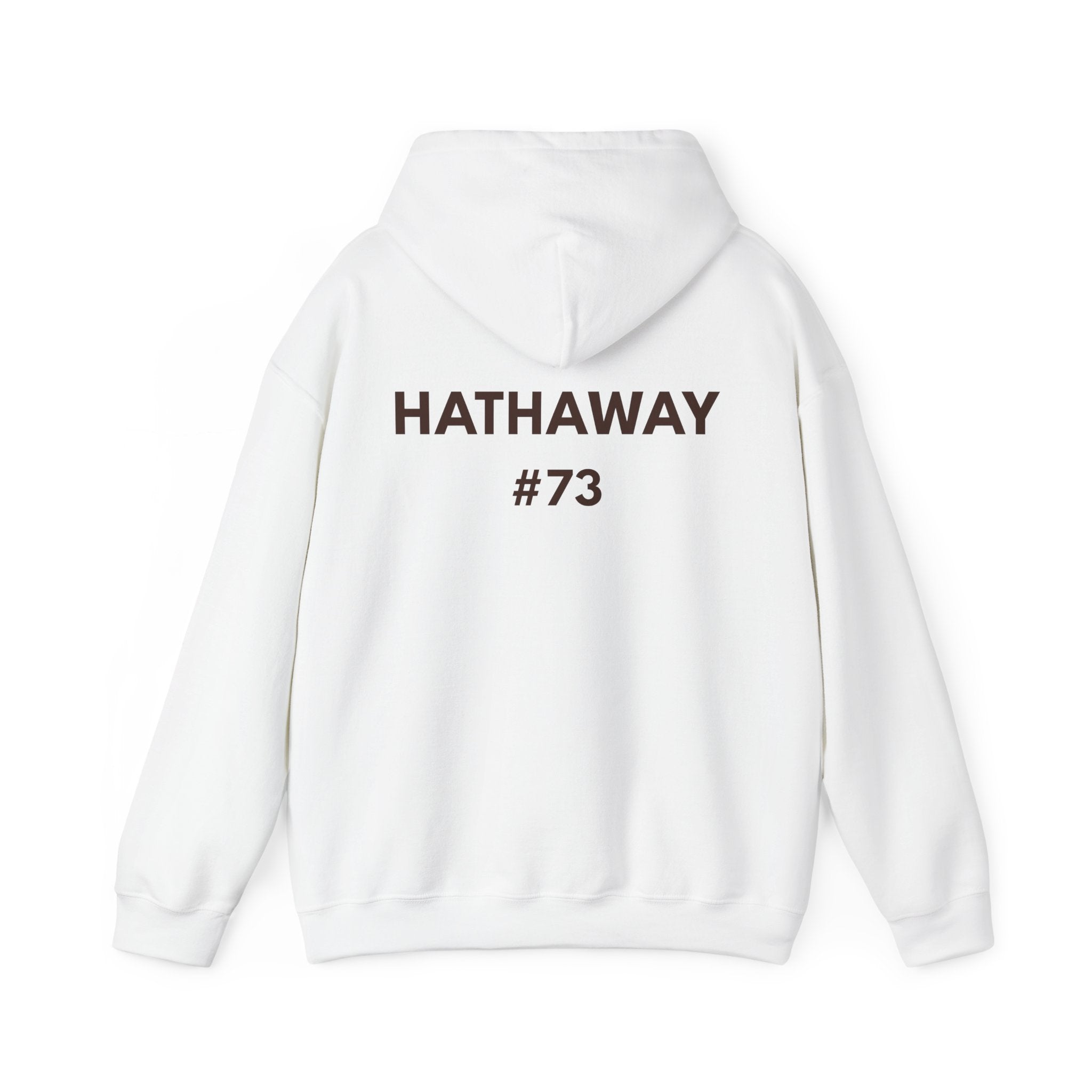 Football Player Personalized Hoodie - Custom Name & Number