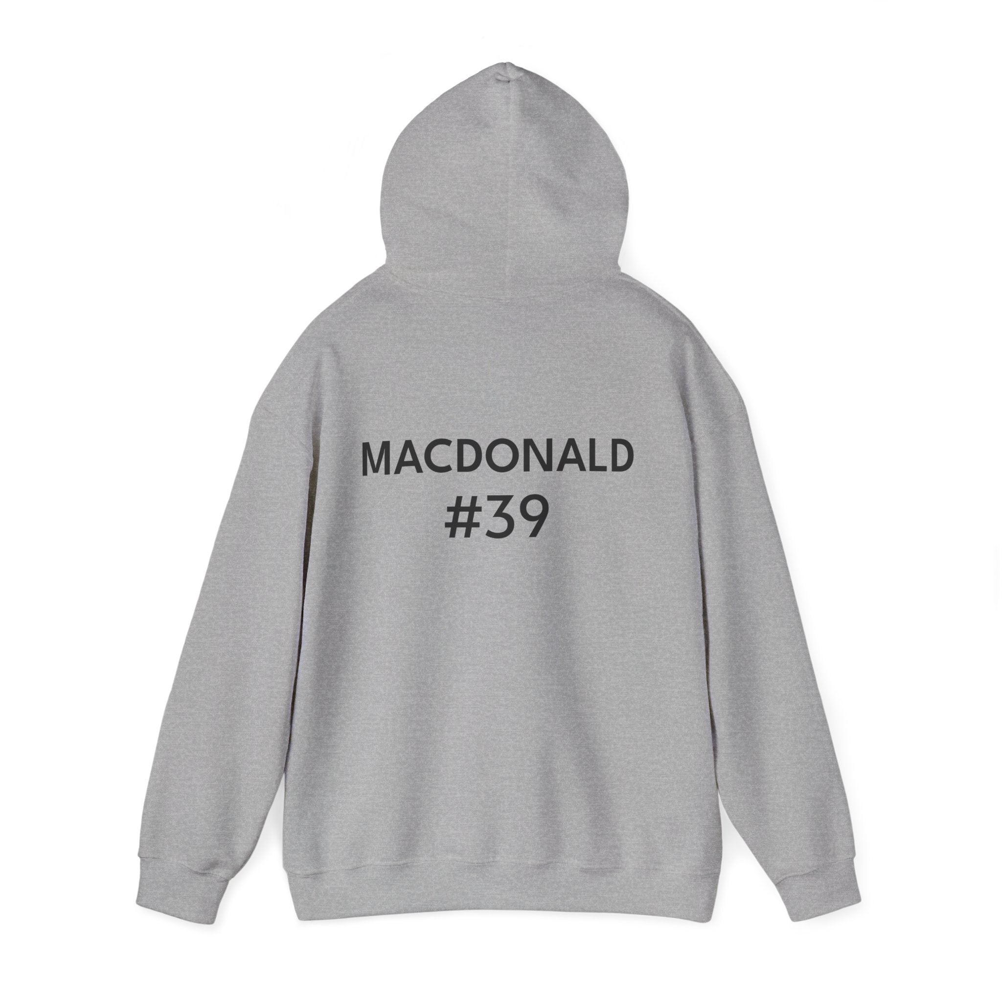 Basketball Player Personalized Hoodie - Custom Name & Number