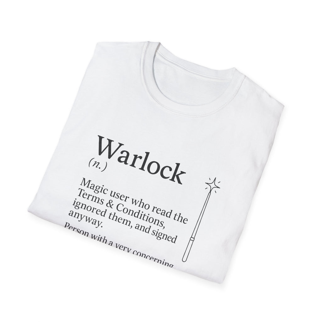 Warlock Class T-Shirt - Funny Dungeons & Dragons Tee