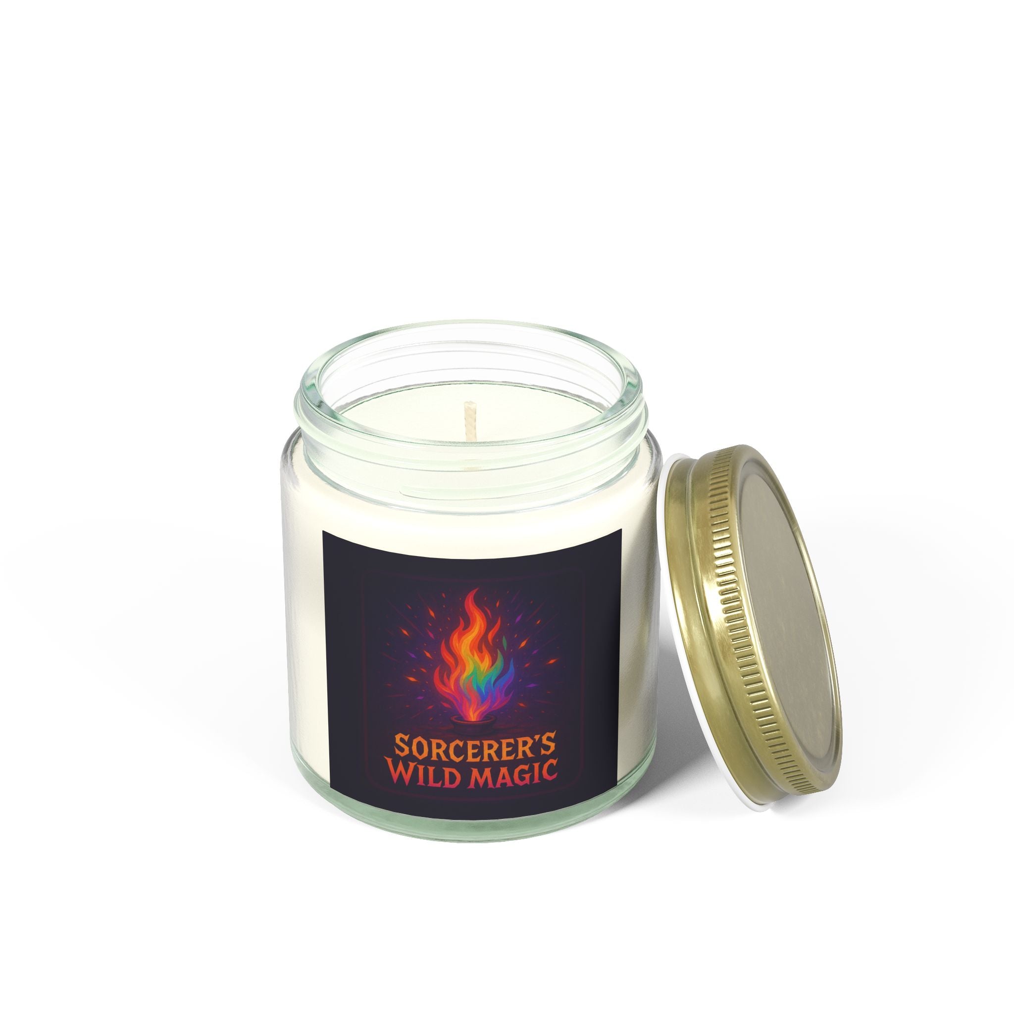 Sorcerer's Wild Magic Candle - Dungeon & Dragons Inspired Candle
