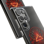 Red Mana Magic The Gathering Inspired Design - Impact-Resistant Phone Case