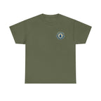 Blue Mana Emblem T-Shirt — Knowledge • Control • Foresight • Perfection