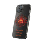 Red Mana Magic The Gathering Inspired Design - Impact-Resistant Phone Case