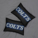 Colts Inspired Football Pillow | Game Day Home Décor, Sporty Home Decor, Team Spirit Cushion, Perfect Gift for Fans