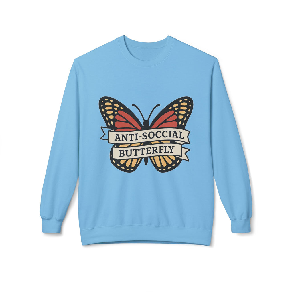 Anti-Social Butterfly Crewneck Sweatshirt