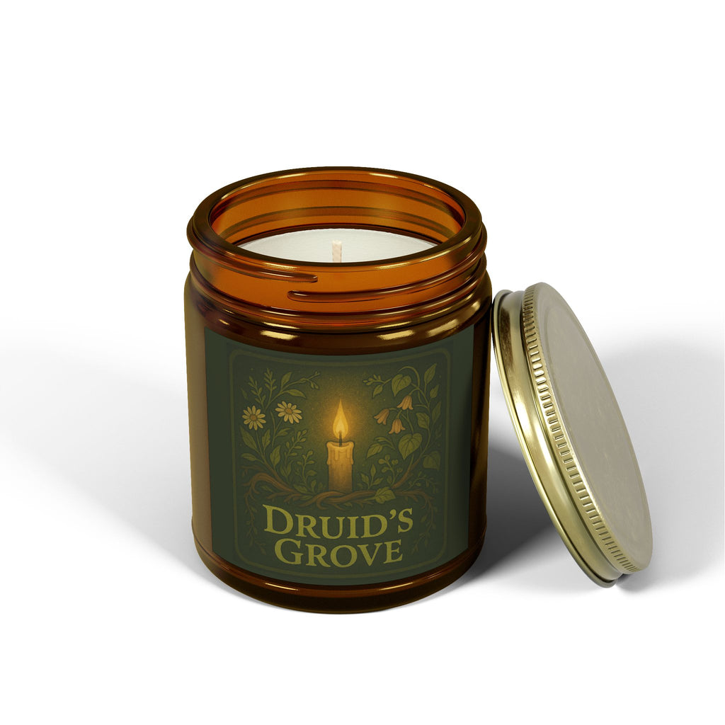 Druid's Grove - Dungeons and Dragons Inspired Candle