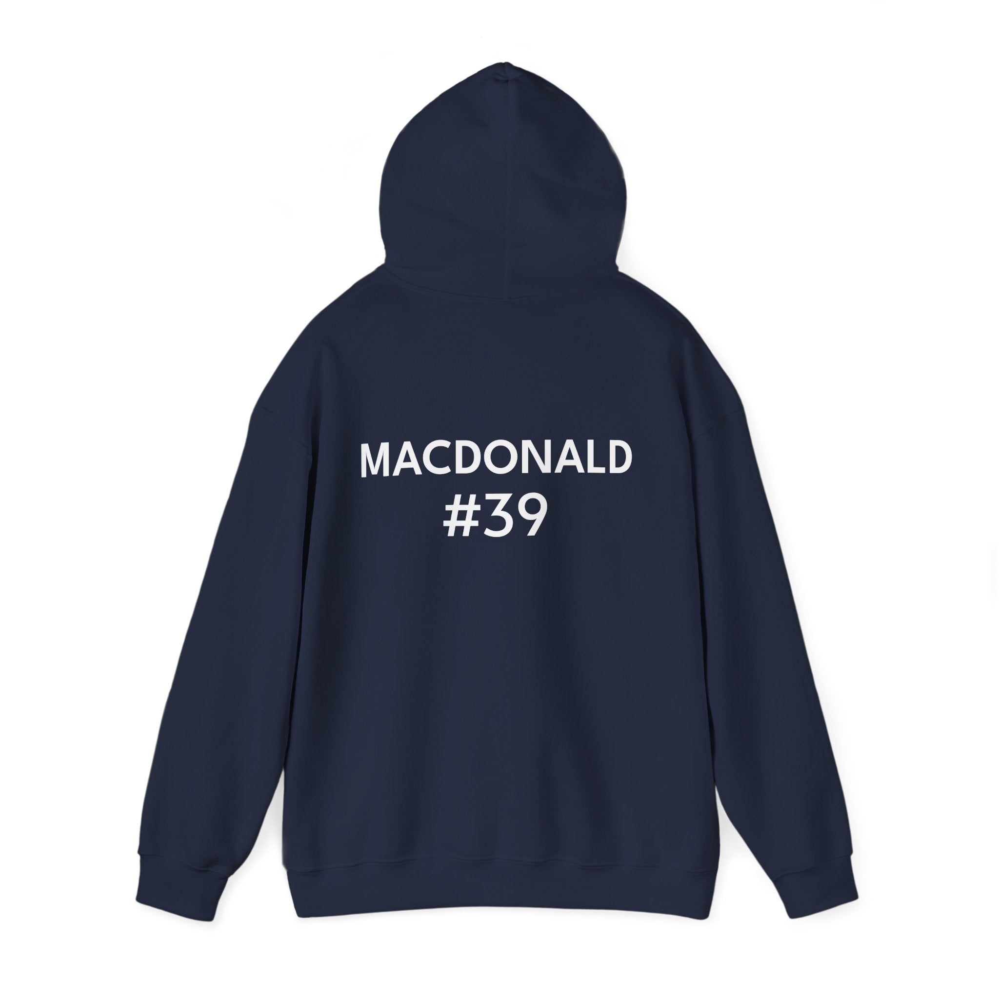 Basketball Player Personalized Hoodie - Custom Name & Number