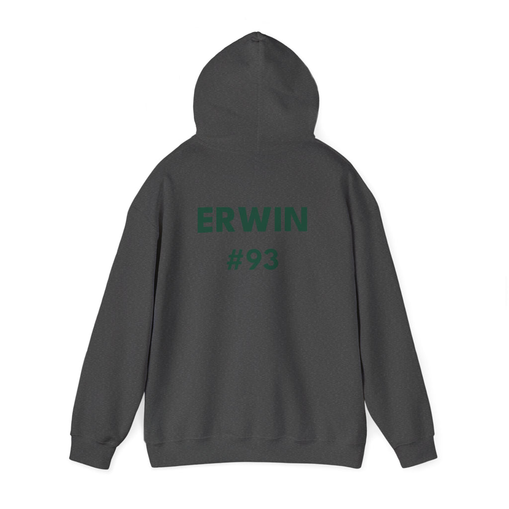 Lacrosse Player Personalized Hoodie - Custom Name & Number
