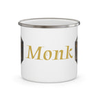 Monk D20 Enamel Mug — Way of Shadow