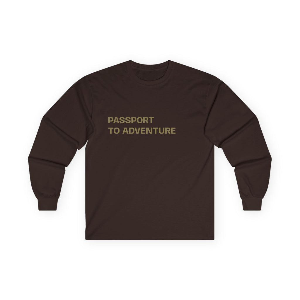 Adventure Long Sleeve Tee, Unisex Outdoors Shirt