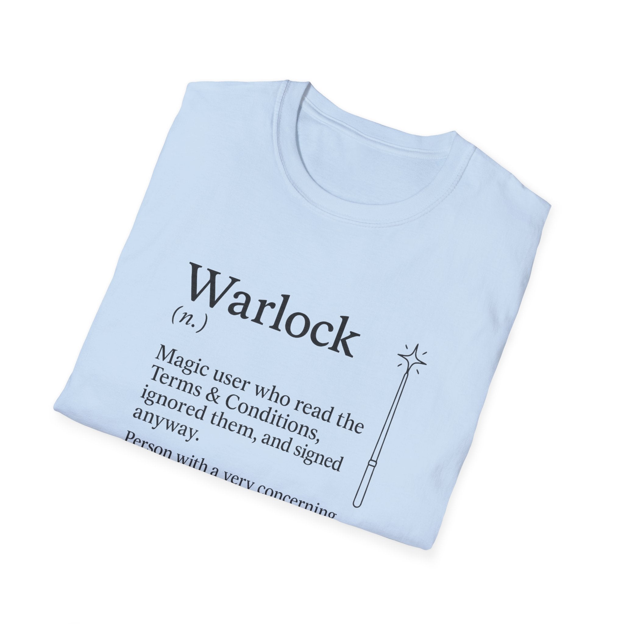 Warlock Class T-Shirt - Funny Dungeons & Dragons Tee