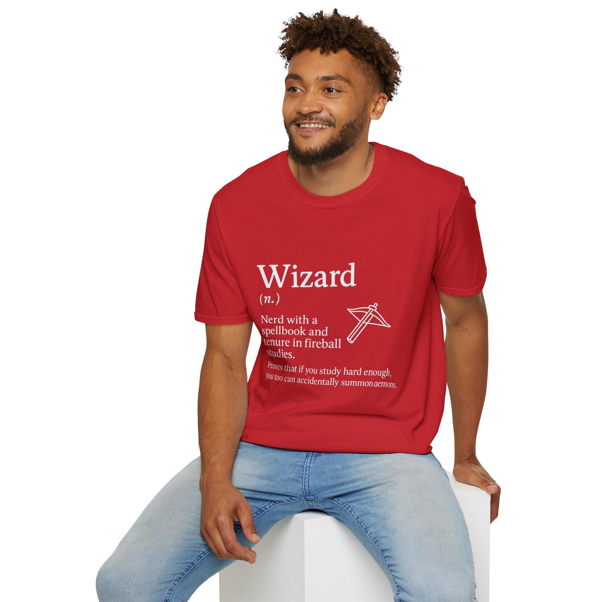 Wizard Class T-Shirt - Funny Dungeons & Dragons Tee
