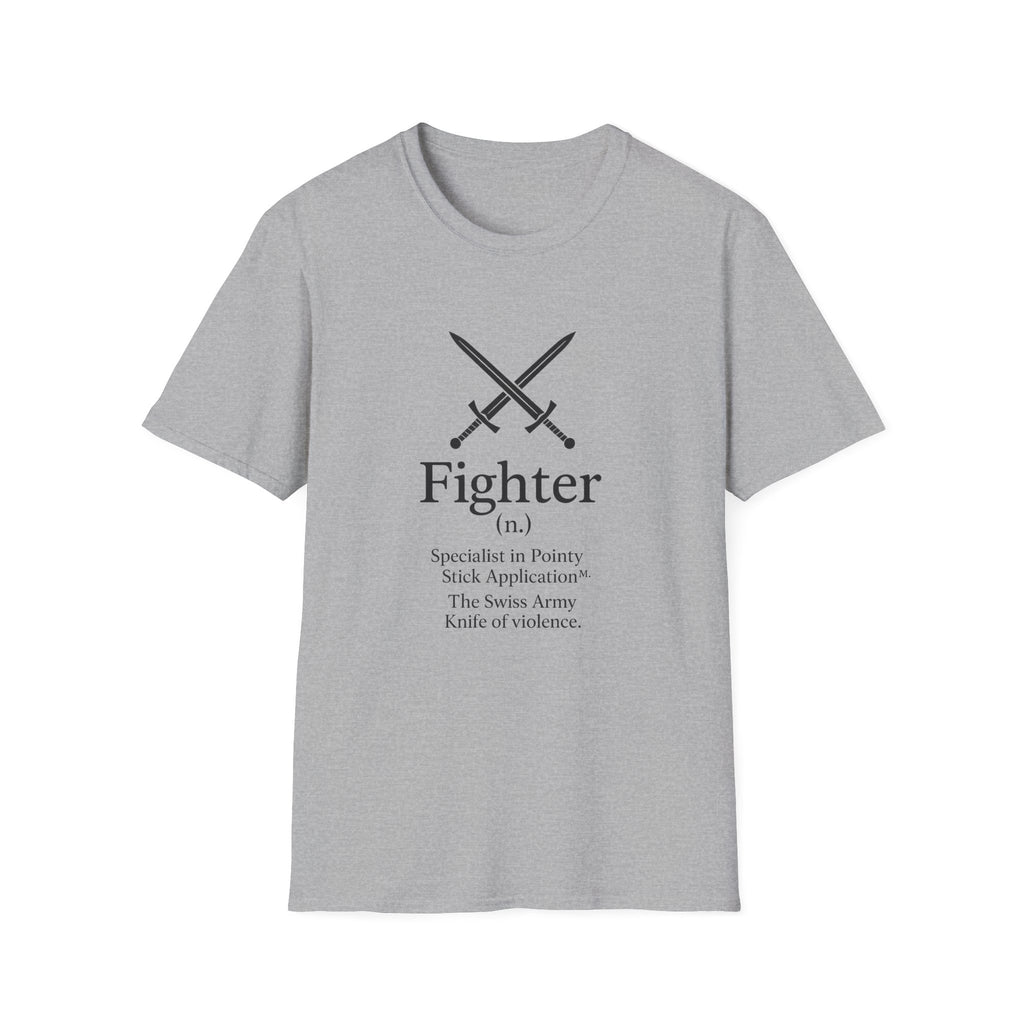 Fighter Class T-Shirt - Funny Dungeons and Dragons Tee