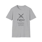 Fighter Class T-Shirt - Funny Dungeons and Dragons Tee