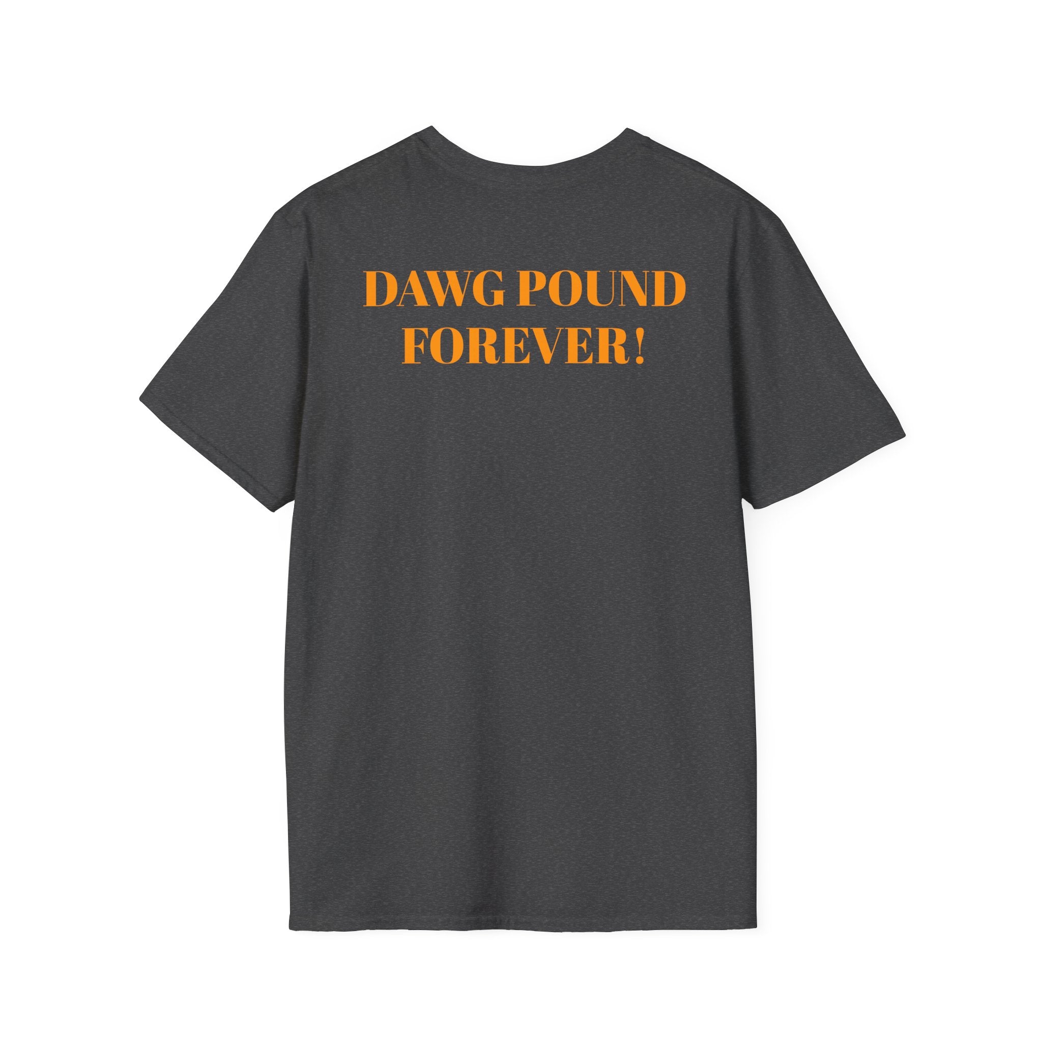 Cleveland -Dawg Pound Forever- Fan T-Shirt - Bulldog MascotCleveland Bulldog T-Shirt