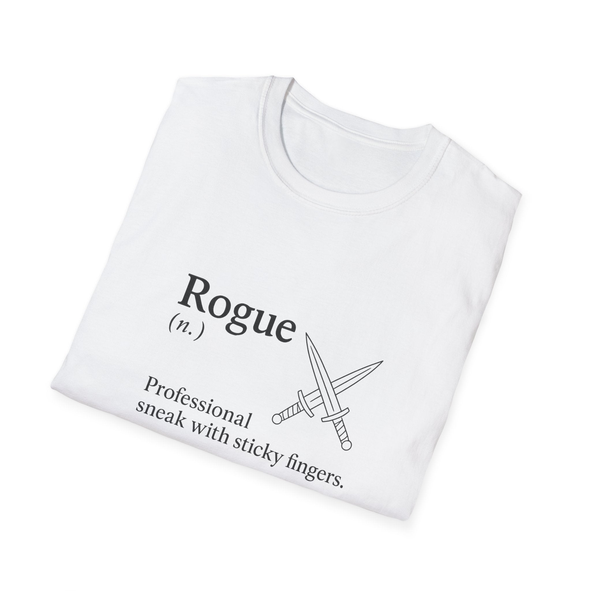 Rogue Class T-Shirt - Funny Dungeons & Dragons Tee