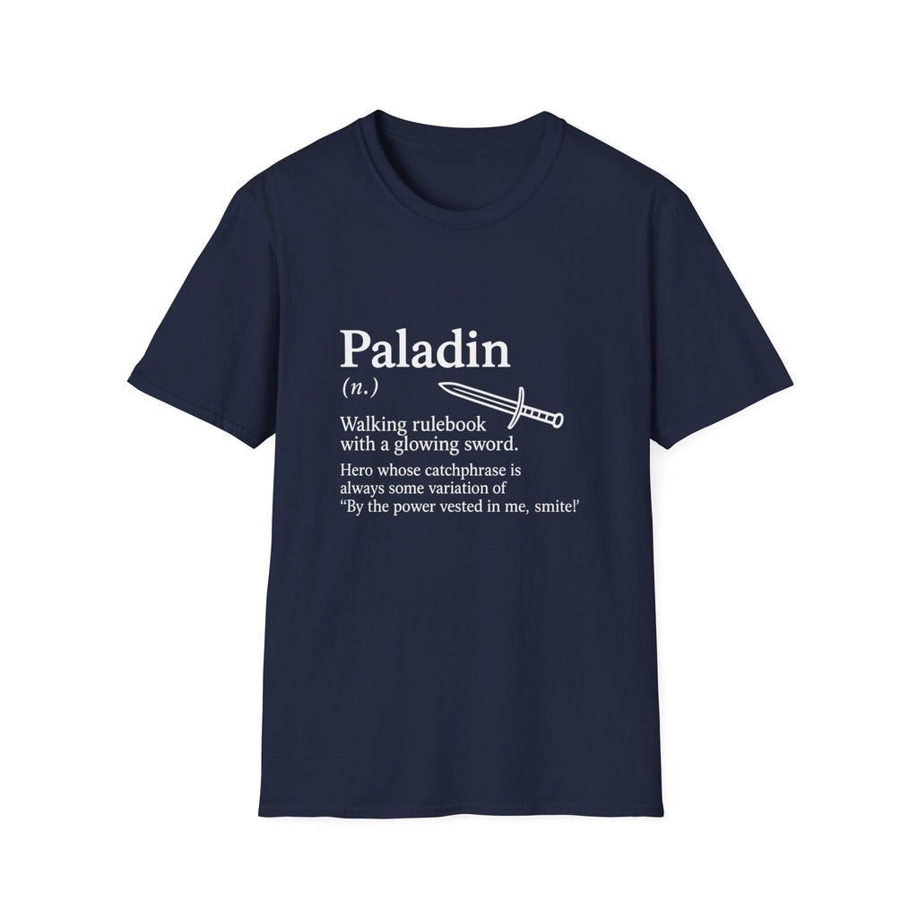 Paladin Class T-Shirt - Funny Dungeons & Dragons Tee