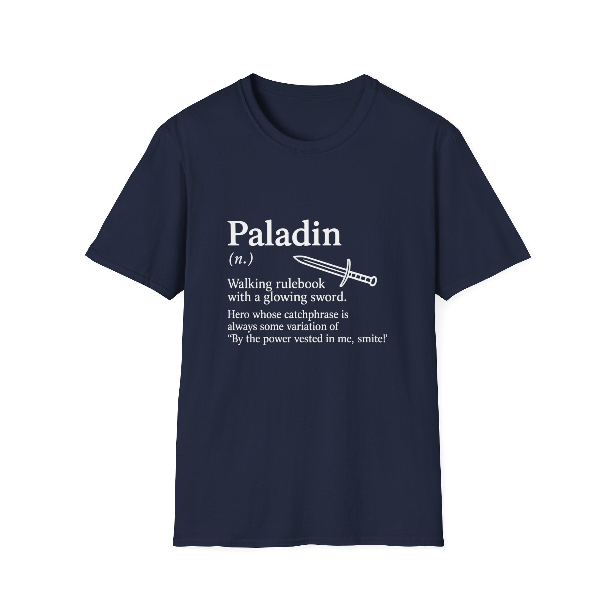 Paladin Class T-Shirt - Funny Dungeons & Dragons Tee