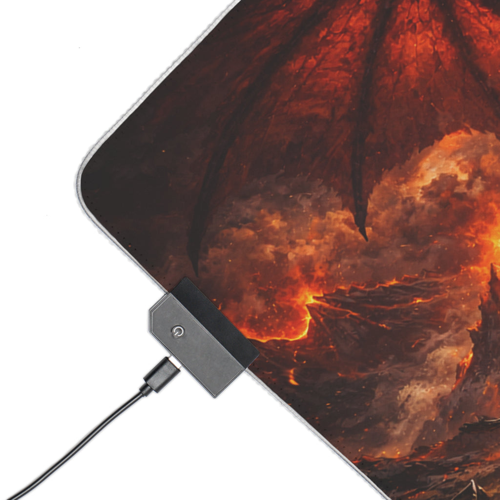 RPG-Inspired LED Gaming Mouse Pad — RPG Desk Mat