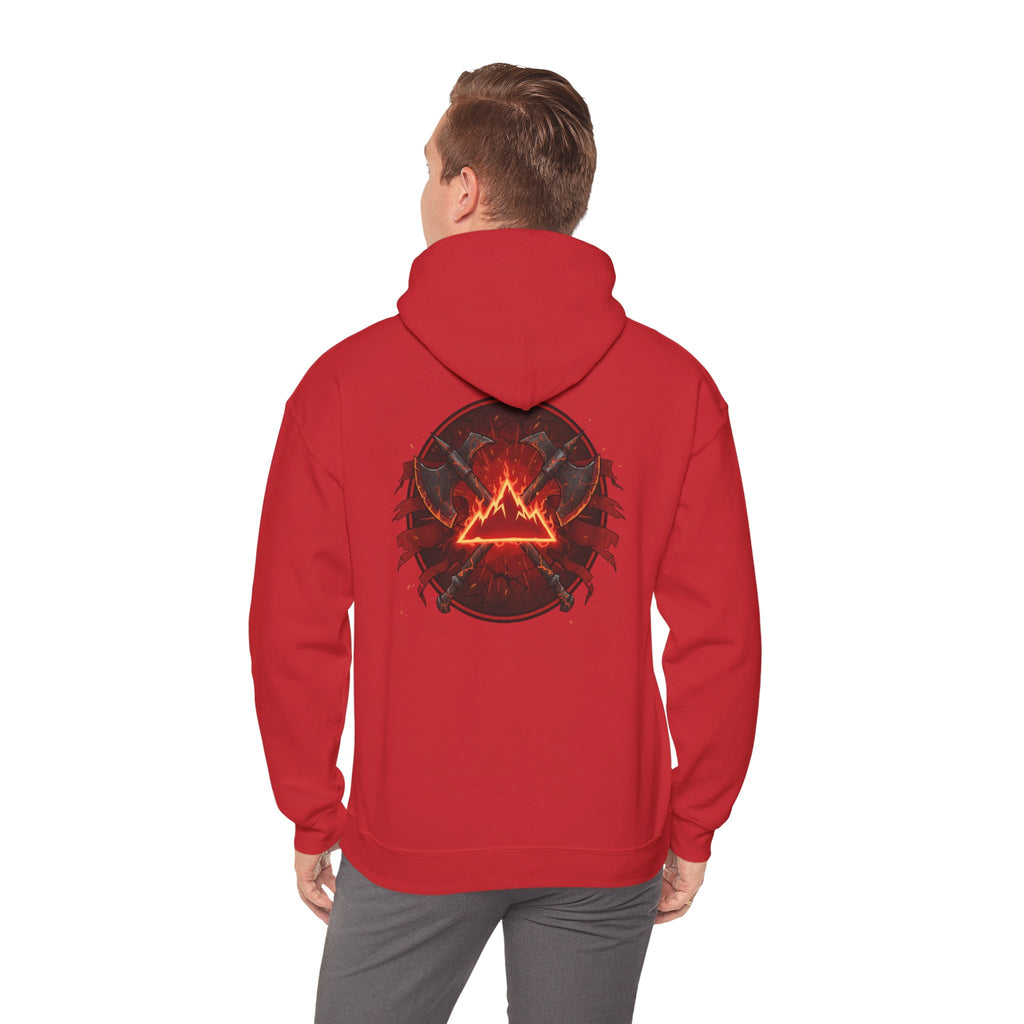 Red Mana Magic The Gathering Inspired Hoodie
