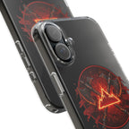 Red Mana Magic The Gathering Inspired Design - Impact-Resistant Phone Case