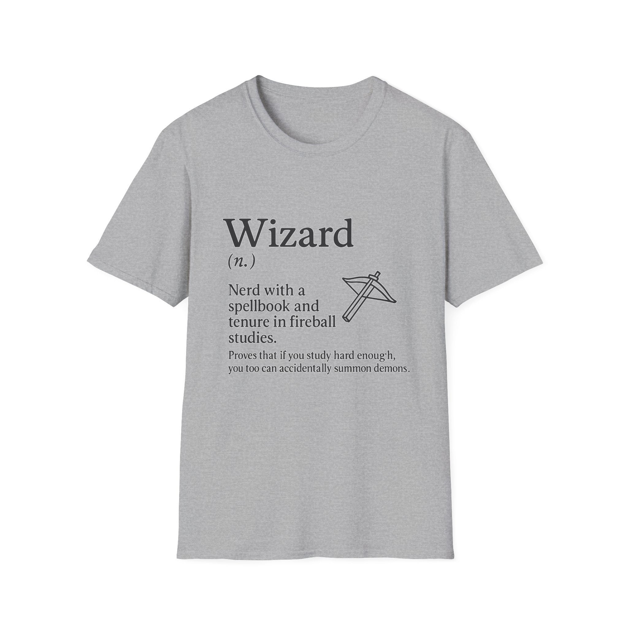 Wizard Class T-Shirt - Funny Dungeons & Dragons Tee