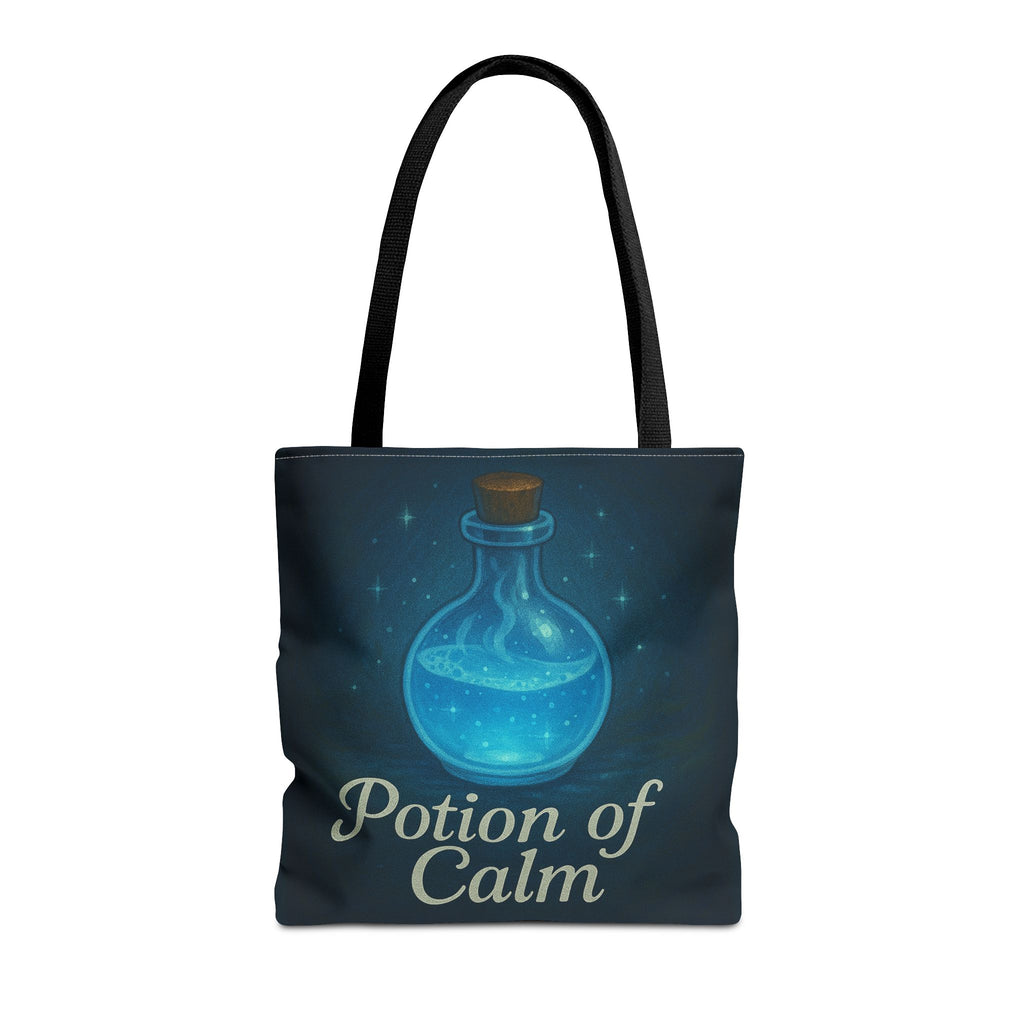 Potion of Calm Tote Bag | D&D Inspired Bag | Fantasy RPG Gift | Witchy Aesthetic Eco Bag, Magical Gift for Relaxation,  Witchy Aesthetic