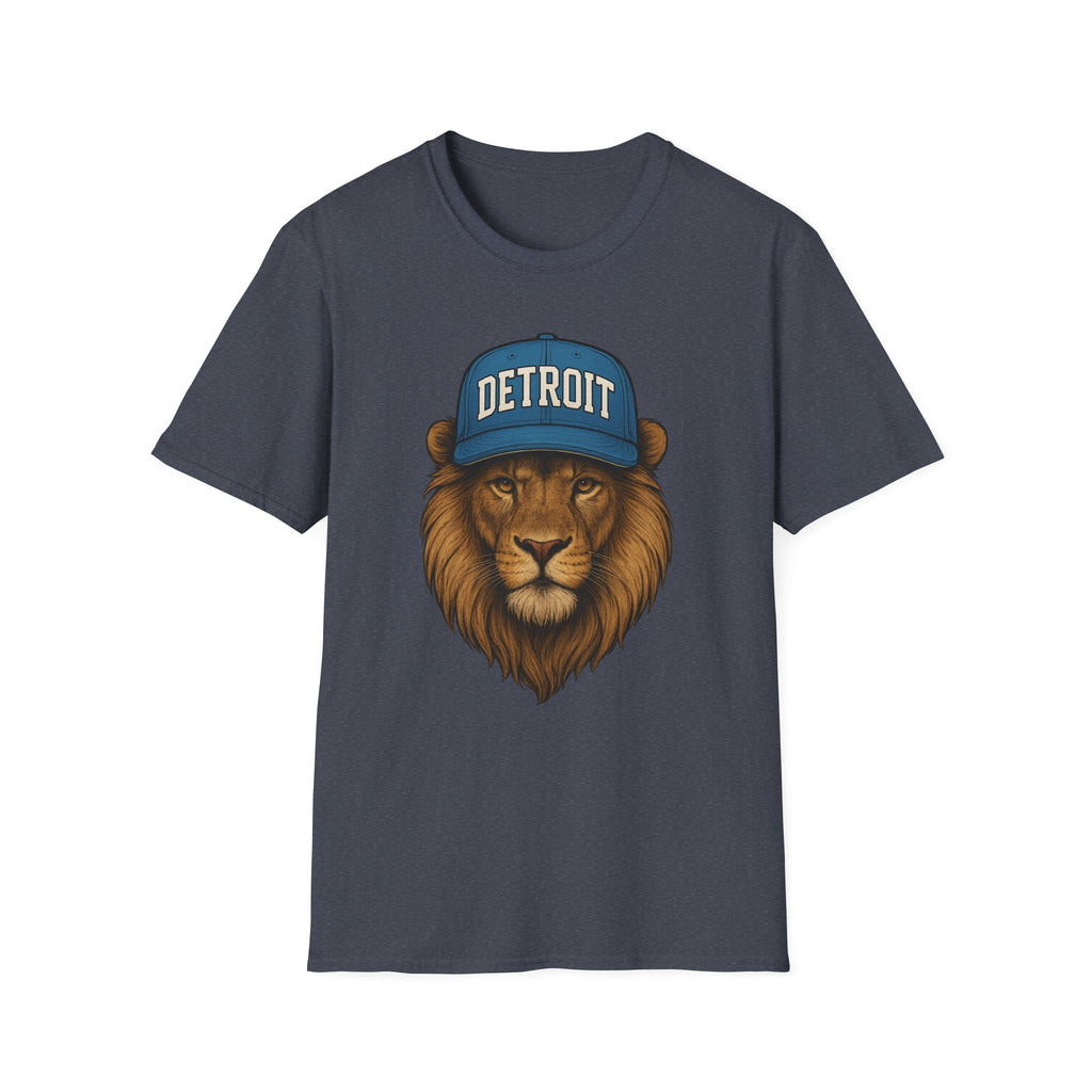 Detroit -Detroit Vs. Everyone- Lions Fan T-Shirt - Lion Mascot