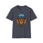 Detroit -Detroit Vs. Everyone- Lions Fan T-Shirt - Lion Mascot